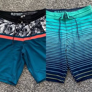 Old Navy Swim Trunks Set